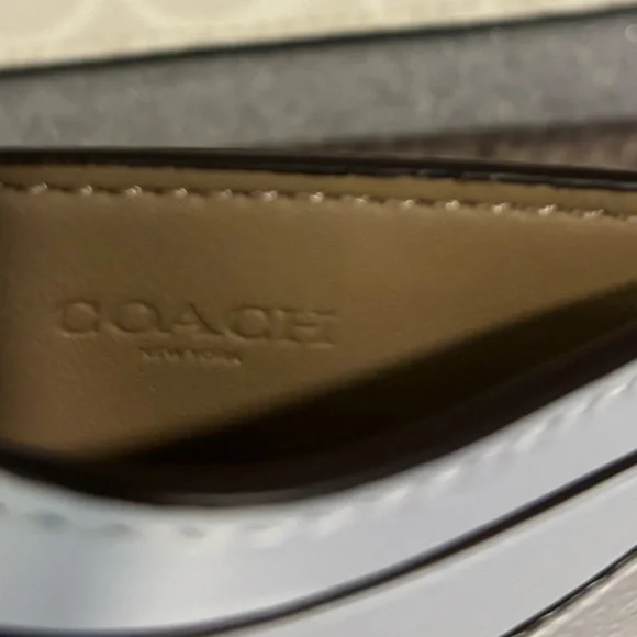 Coach Foldover Crossbody Card Case Set - Picture 6 of 9